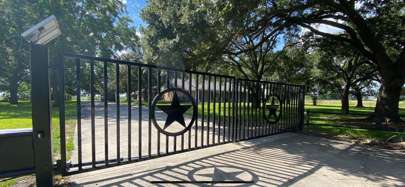 Solar Panel Gate